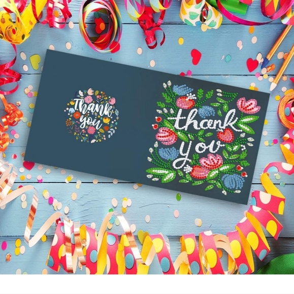 Thank You Card Handmade [2 Available] - Picture 2 of 3